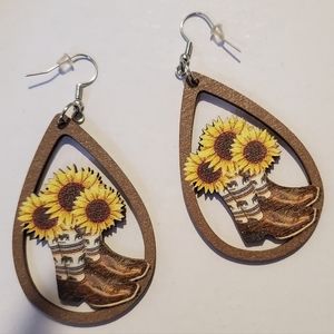 Sunflower Earrings